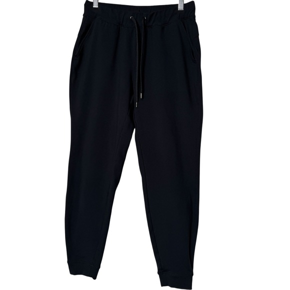 90 Degree by Reflex Polarlux Joggers S Black Fleece-Lined Stretch Lounge Pants - Picture 2 of 5